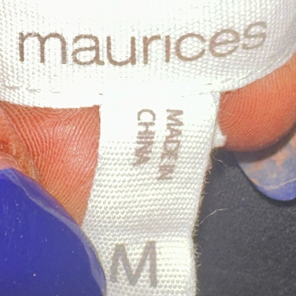 Maurices Black Long Sleeve Knee Length Shift Dress Size Large - Picture 3 of 3